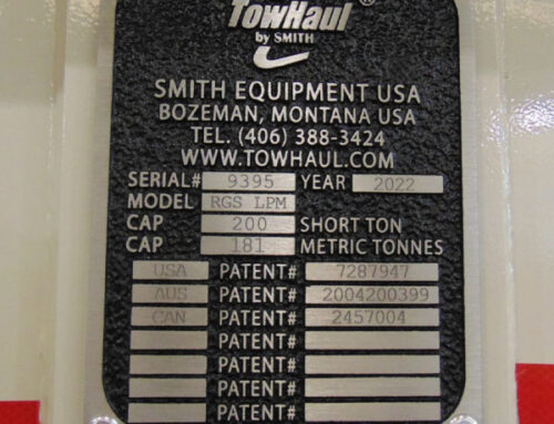 TowHaul Serial Plate